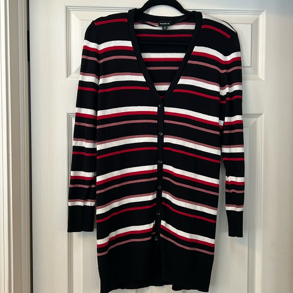 Torrid boyfriend cardigan